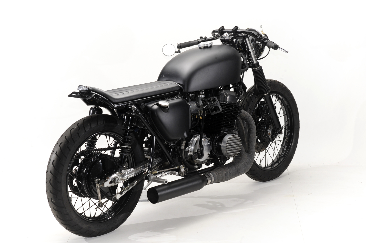 1973 CB750 Ebony by Steel Bent Customs