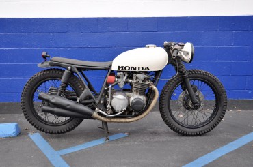 CB550 Dirty Build by Brady Young