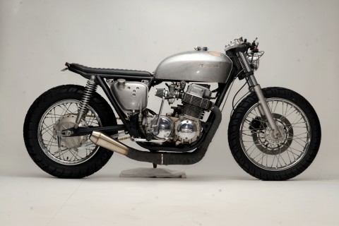 1971 CB750 Brat by Steel Bent Customs