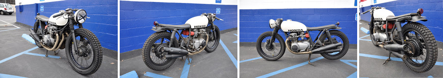 CB550 Dirty Build by Brady Young