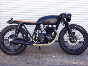 Black and Tan CB550 by Seaweed & Gravel