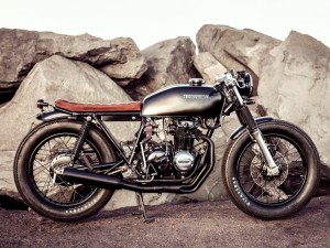 1975 Honda CB400F Brat by Salty Speed Co.