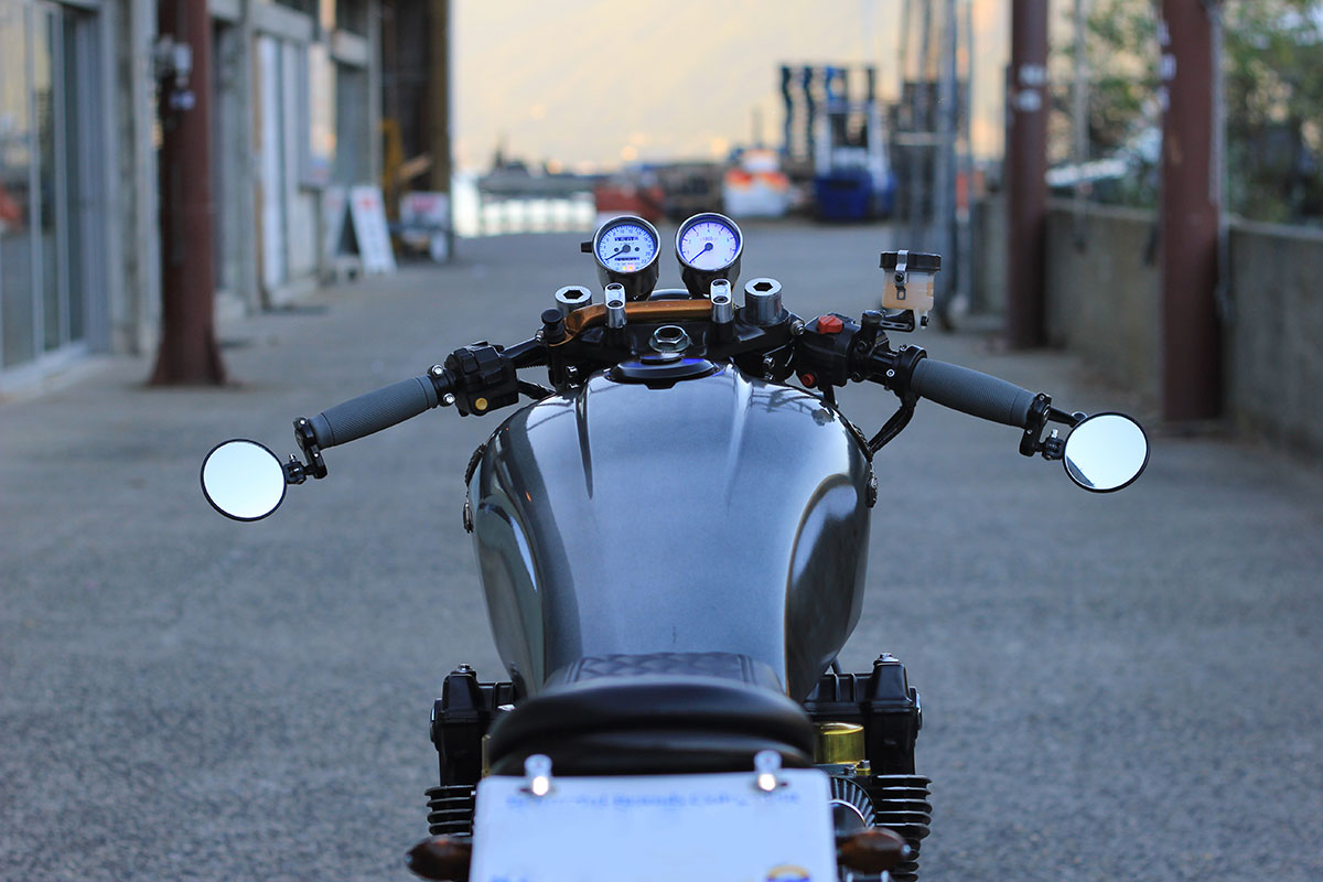 Build by Mike Pajak at Metalhead Motorcycle Club in Brackendale, Canada.