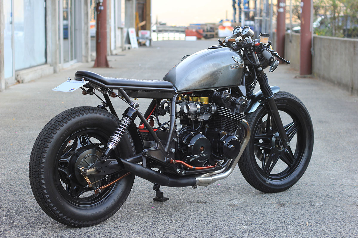 Build by Mike Pajak at Metalhead Motorcycle Club in Brackendale, Canada.