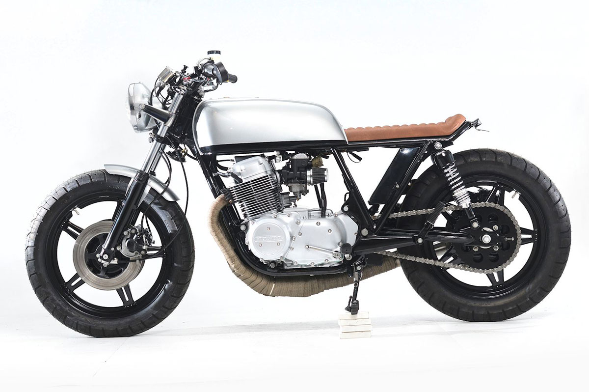 1978 CB750 SS Josie by Steel Bent Customs