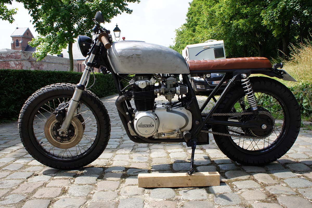 Raf Laevaert's 78 CB550F Honda Brat