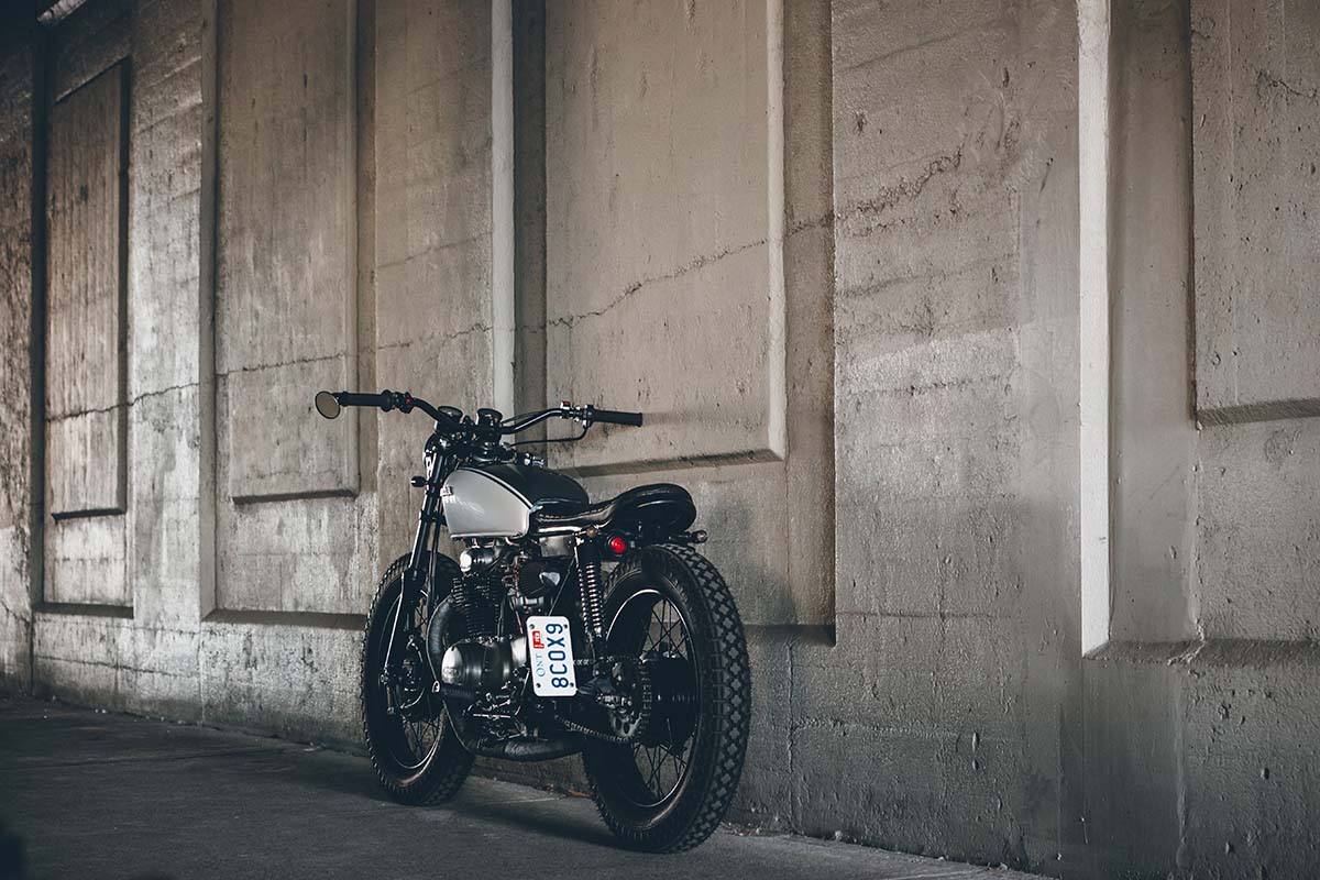 72 CB350 MaggieMay by Alex Burrows